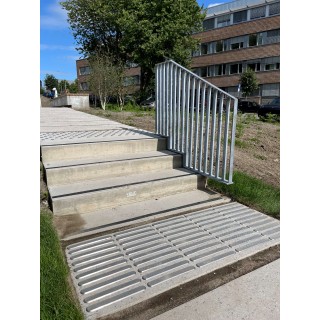 Ledelinje, rustfritt stål, Diamond stift (28x2,5x0,3)