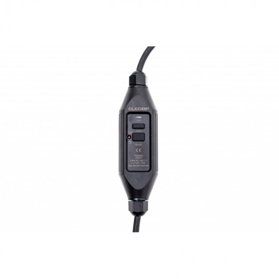 IsFritt power cord with earth-leakage cirkcuit breaker