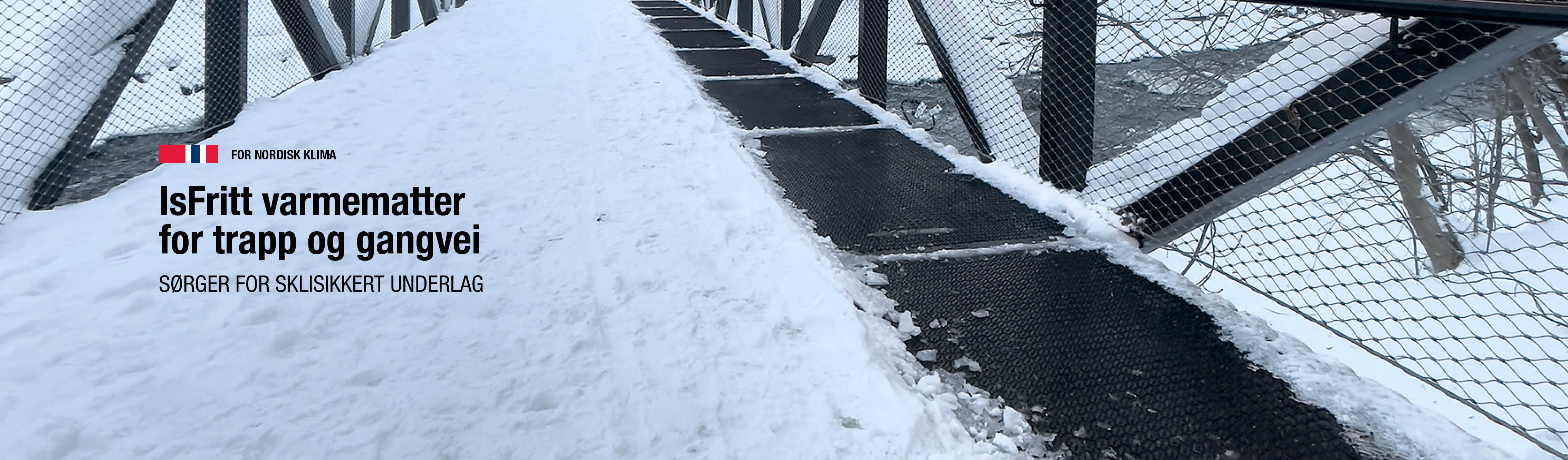 Trygt med sklisikkert underlag